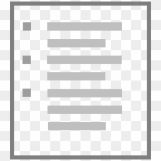 File - List Icon - Svg - List Icon White Png, Transparent Png