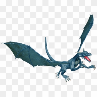 Blue Dragon - Drago Png, Transparent Png