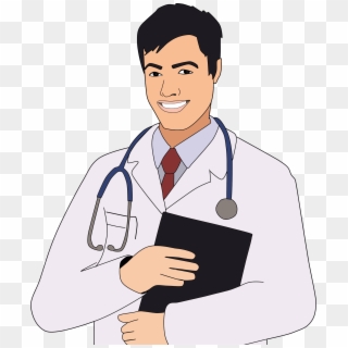 Big Image - Male Doctor Clipart, HD Png Download