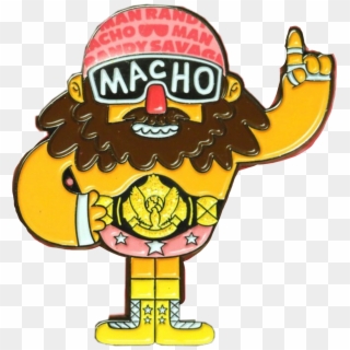 Machoman Randysavage Savage Macho Machomanrandysavage - Cartoon, HD Png Download