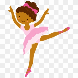 Little Ballet Dancer - Free Printable Gymnastics Girl Party Invitations, HD Png Download