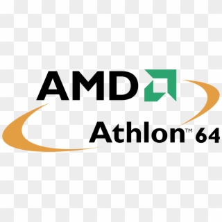 Amd Athlon 64 Processor 01 Logo Png Transparent - Advanced Micro Devices, Png Download