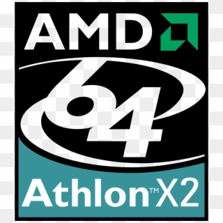 Only Amd Hackintosh Keddrcom - Amd Athlon 64 X2 Logo, HD Png Download