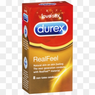 Durex Real Feel Condoms - Condom Real Feel, HD Png Download