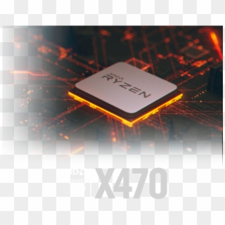 Amd X470 Chipset - Electronics, HD Png Download