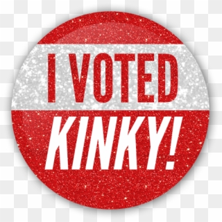 Sparkly, Stylish Stickers For All Who Vote Kinky Http - Circle, HD Png Download