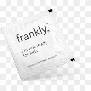 Frankly, Trifold Condom - Label, HD Png Download