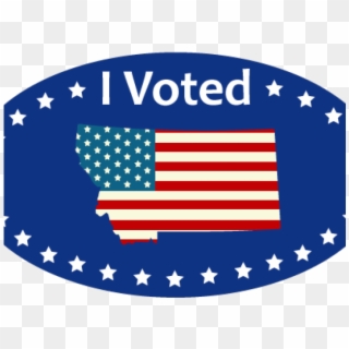 Vote Clipart Voted Sticker - Voted Montana, HD Png Download