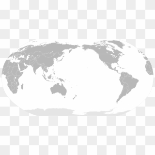 World Map Asia Left 5 2000px Blankmap 180e Svg - World Map Asia Centered, HD Png Download