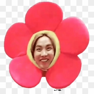 Jhope Flower Bts Jhopebts Jflowers Edit Funny - Bts Jhope Flower Png, Transparent Png