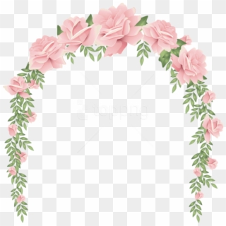 Free Png Download Rose Arch Decorative Transparent - Garden Wedding Invitation Designs Png, Png Download