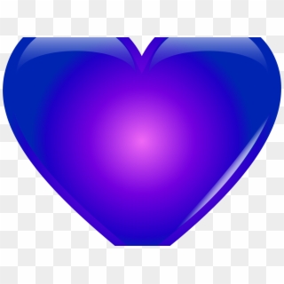Image Black And White Stock Blue Heart Clipart - Balloon, HD Png Download