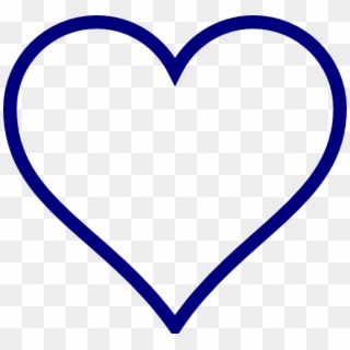 Blue Heart Clipart - Purple And White Heart, HD Png Download