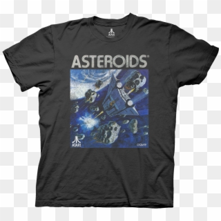 Asteroids T-shirt - Atari Vintage T Shirt, HD Png Download