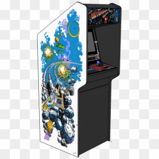 Asteroids Deluxe Hyperspin Cabinet - Asteroids Deluxe, HD Png Download