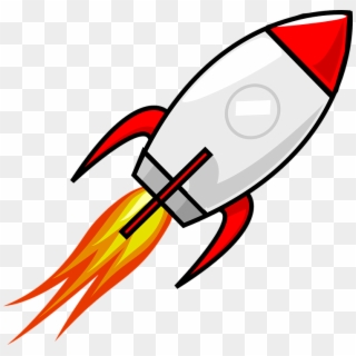 Space Shuttle - חללית - Cartoon Rocket, HD Png Download