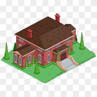 Tapped Out Wolfcastle's Mansion - Simpsons Cletus Spuckler House, HD Png Download