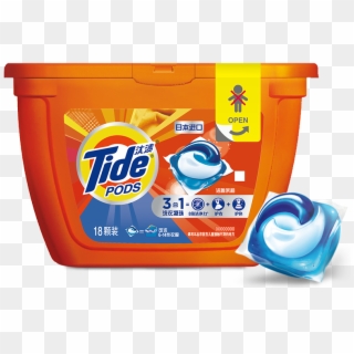 Tide Tide Laundry Concentrate Three In One Imported - Tide Detergent, HD Png Download