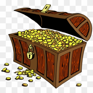 Old Treasure Chest Gold Pictures - Treasure Chest Clipart Transparent, HD Png Download