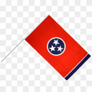 Hand Waving Usa Flag And - Tennessee State Flag, HD Png Download