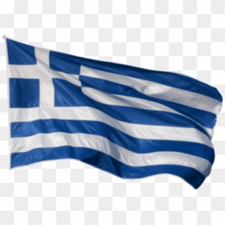 Flag Waving - Greek Flag Waving Png, Transparent Png