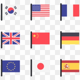 International Flags - Small Usa Flag Icon Png, Transparent Png