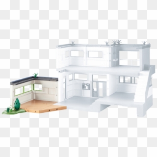 Playmobil City Life 6389 Extension For Modern Luxury - Playmobil Modern Luxury Mansion Extension, HD Png Download