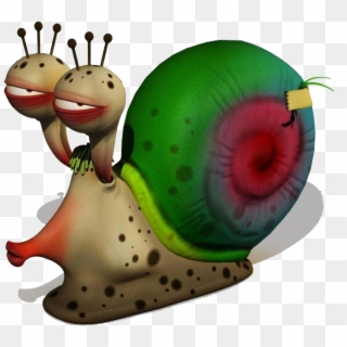 Snail Clipart Rainbow - Larva Snail, HD Png Download