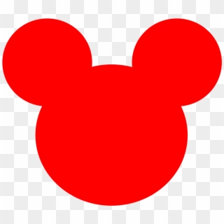Mickey Mouse Ears Clip Art - Red Mickey Head, HD Png Download