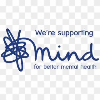 We Are Supporting Mind, The Leading Mental Health Charity - Mind Charity Logo Png, Transparent Png