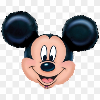 Mickey Mouse Head 27 Supershape Foil Balloon - Mickey Mouse Head, HD Png Download