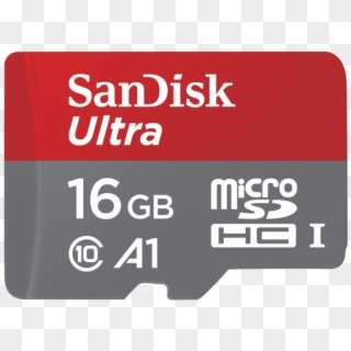 Secure Digital, Sd Card Png - Micro Sd Sandisk 16gb Ultra, Transparent Png