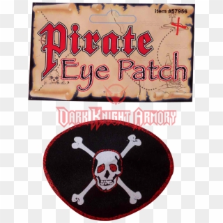 Classic Pirate's Eye Patch - Smile, HD Png Download