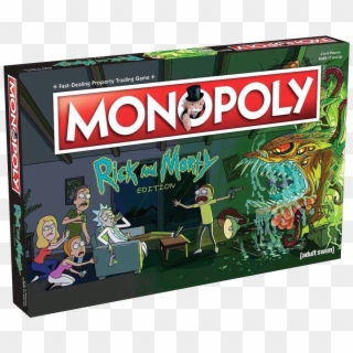 Monopoly - Monopoly Rick & Morty, HD Png Download