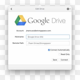 Set The Remote Path To Mount A Specific Team Drive - Google, HD Png Download