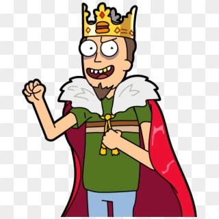 Rick And Morty Clipart Different Kind - King Jerry Rick And Morty, HD Png Download
