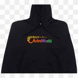 Astroworld Travis Scott Black Hoodie Culture Clothing - Hoodie, HD Png Download