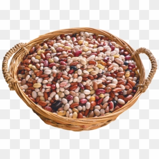 Beans In Basket - Cereal, HD Png Download