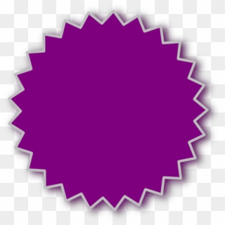 Purple Star Burst Transparent, HD Png Download