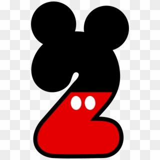 María José Argüeso - Numero 2 Mickey Mouse, HD Png Download