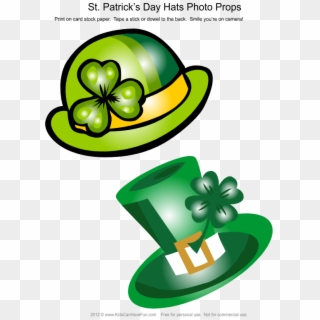 Patrick's Day Leprechaun Hats Photo Booth Props - Leprechaun Hat, HD Png Download