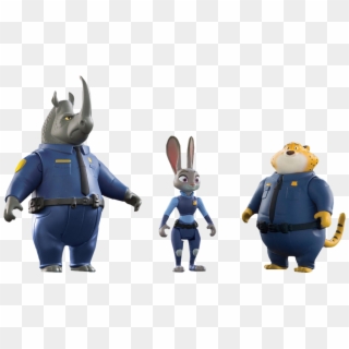 Officer - Figure Zootopia, HD Png Download