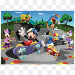 Mickey Mouse Clubhouse - Mickey Mouse Clubhouse Skates, HD Png Download