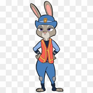 Zootopia Art, Nick Wilde, Judy Hopps, Awesome Stuff - Zootopia Judy Clipart, HD Png Download