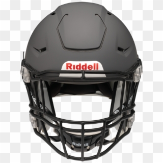 Football Helmet Png - Black Football Helmet Front, Transparent Png