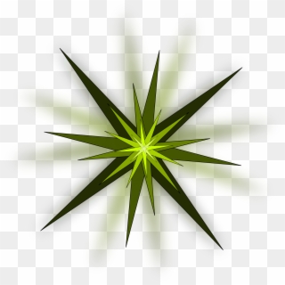 Green Star Royalty Free Download - Clip Art, HD Png Download