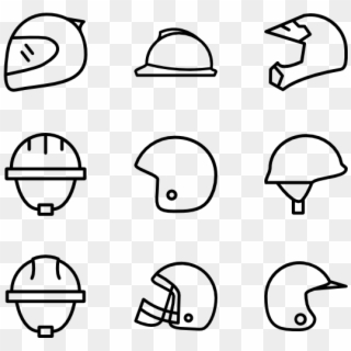 Helmet - Icons Message, HD Png Download