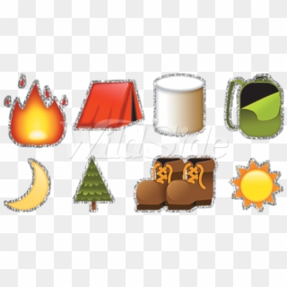 Emoji Camping Items, HD Png Download