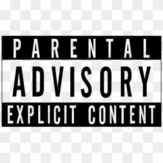Parental Advisory Explicit Content Vector Logo - Parental Advisory Explicit Content Png, Transparent Png