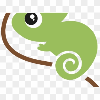 Chameleon Clipart Baby - Cartoon, HD Png Download